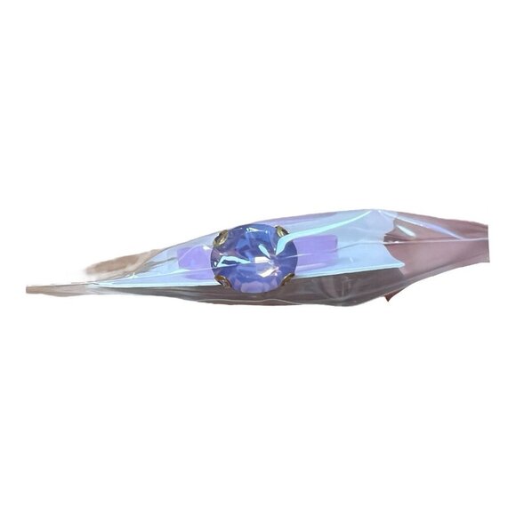 Revolve Petit Moments Ring Purple and Gold Size 6.5 NWT - Picture 3 of 3